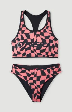 Sale O’Neill Active O'Neill Sporty Bikiniset | Pink Checkboard