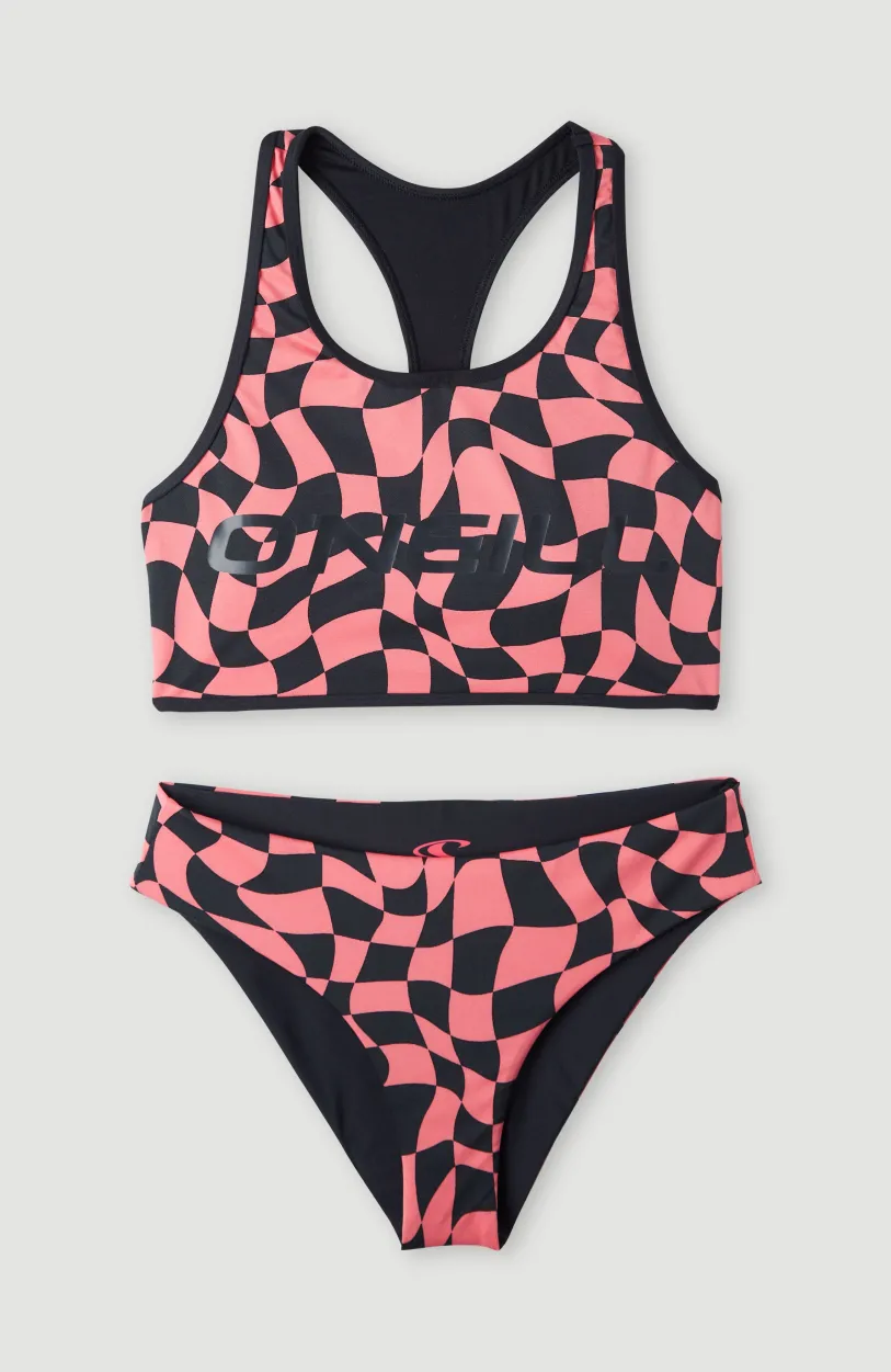 Sale O’Neill Active O'Neill Sporty Bikiniset | Pink Checkboard