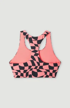 O’Neill Active Sporttop | Pink Checkboard