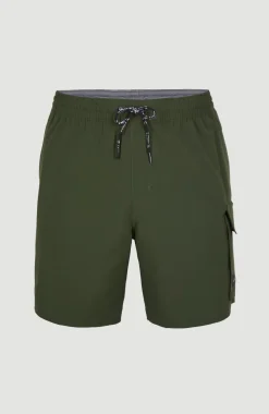 New O’Neill All Day 17'' Hybrid Short | Forest Night