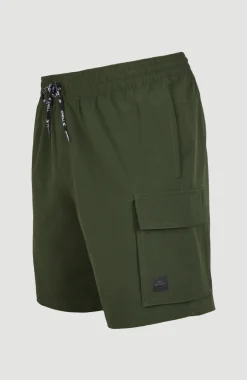 New O’Neill All Day 17'' Hybrid Short | Forest Night
