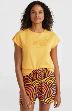 Best O’Neill Amiri Beach Short | Orange Rainbow Stripe