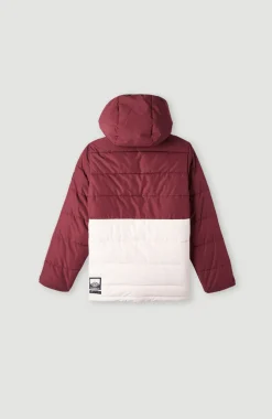 Hot O’Neill Anorak O'Riginals Puffer | Windsor Wine Colour Block