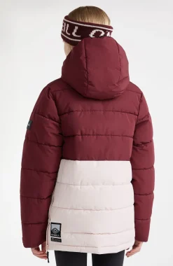 Hot O’Neill Anorak O'Riginals Puffer | Windsor Wine Colour Block