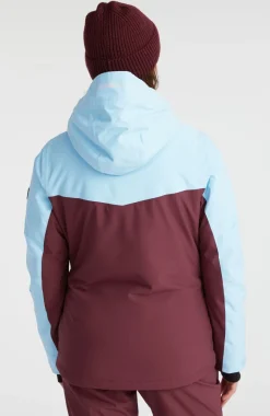 Clearance O’Neill Aplite Wintersportjas | Blue Wave Colour Block