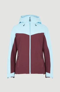 Clearance O’Neill Aplite Wintersportjas | Blue Wave Colour Block