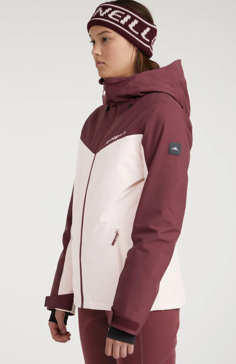 Clearance O’Neill Aplite Wintersportjas | Windsor Wine Colour Block