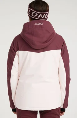 Clearance O’Neill Aplite Wintersportjas | Windsor Wine Colour Block