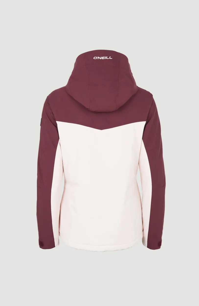 Clearance O’Neill Aplite Wintersportjas | Windsor Wine Colour Block
