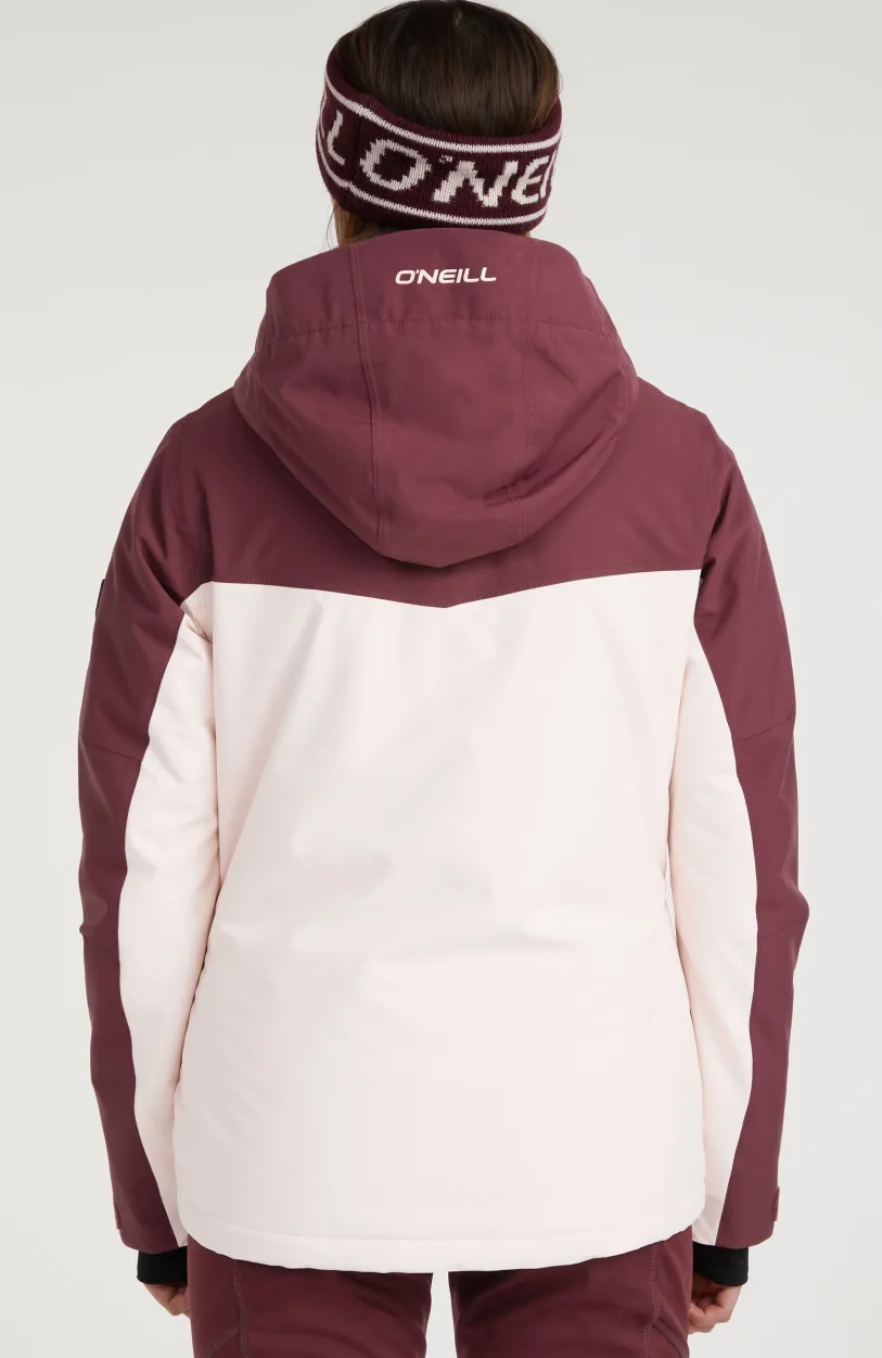 Clearance O’Neill Aplite Wintersportjas | Windsor Wine Colour Block