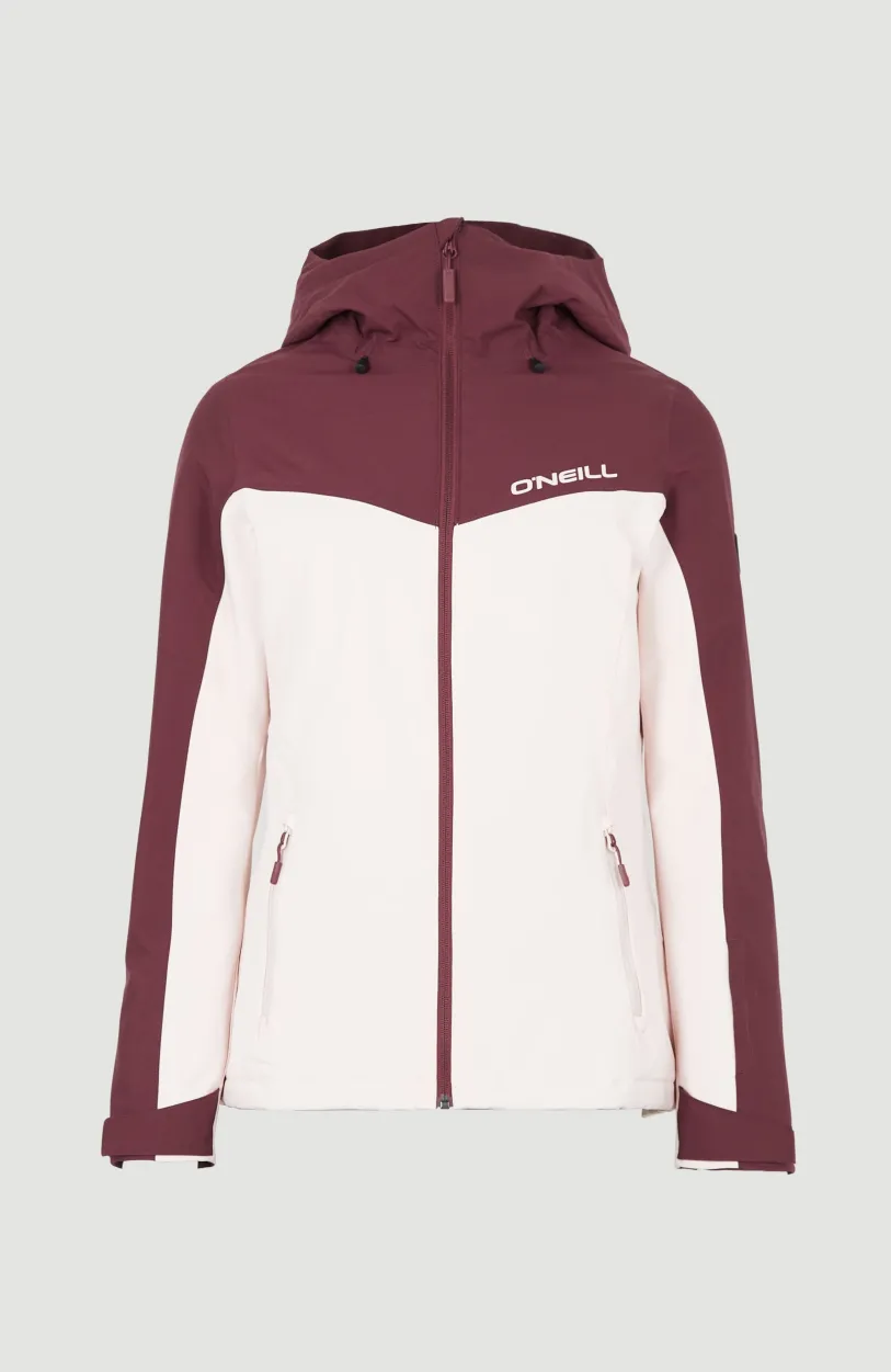 Clearance O’Neill Aplite Wintersportjas | Windsor Wine Colour Block