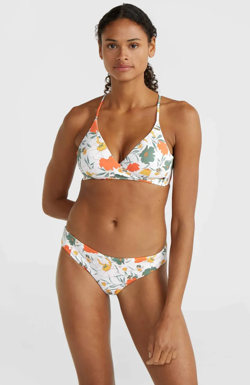 Online O’Neill Baay Bikinitop | White Tropical Flower