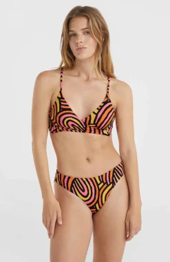 Outlet O’Neill Baay Maoi Bikiniset | Orange Rainbow Stripe