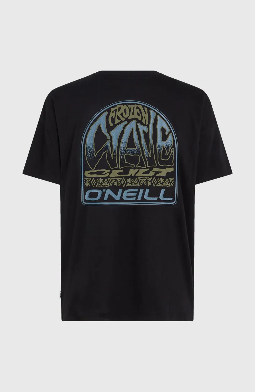 Hot O’Neill Back Graphic T-shirt | Black Out