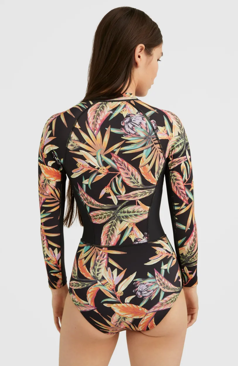 Outlet O’Neill Badpak O'Neill Sunset | Black Tropical Flower