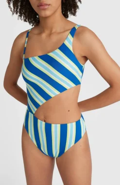 New O’Neill Badpak Poppy | Blue Towel Stripe