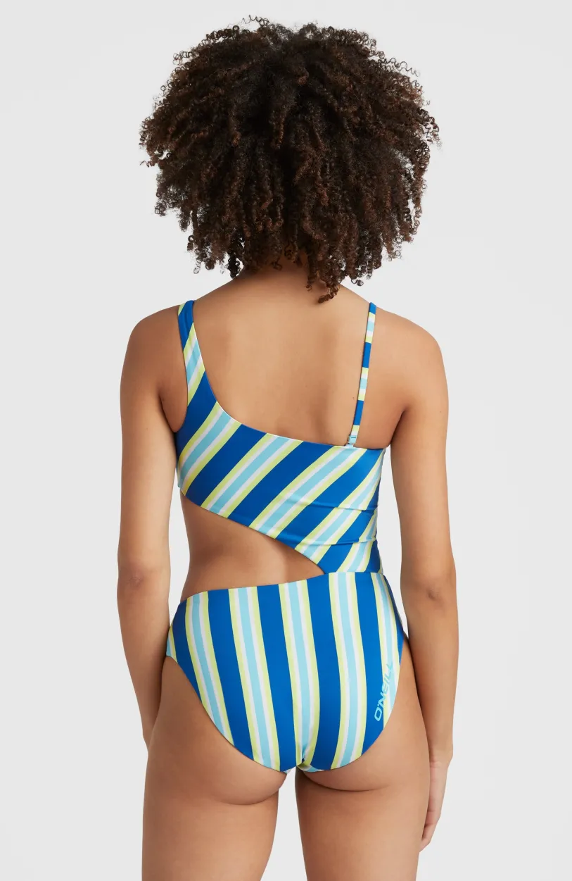 New O’Neill Badpak Poppy | Blue Towel Stripe