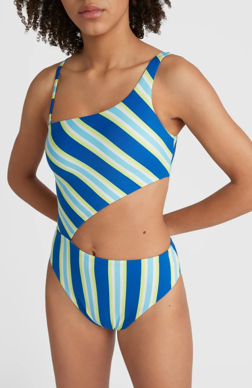 New O’Neill Badpak Poppy | Blue Towel Stripe