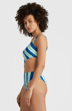New O’Neill Badpak Poppy | Blue Towel Stripe