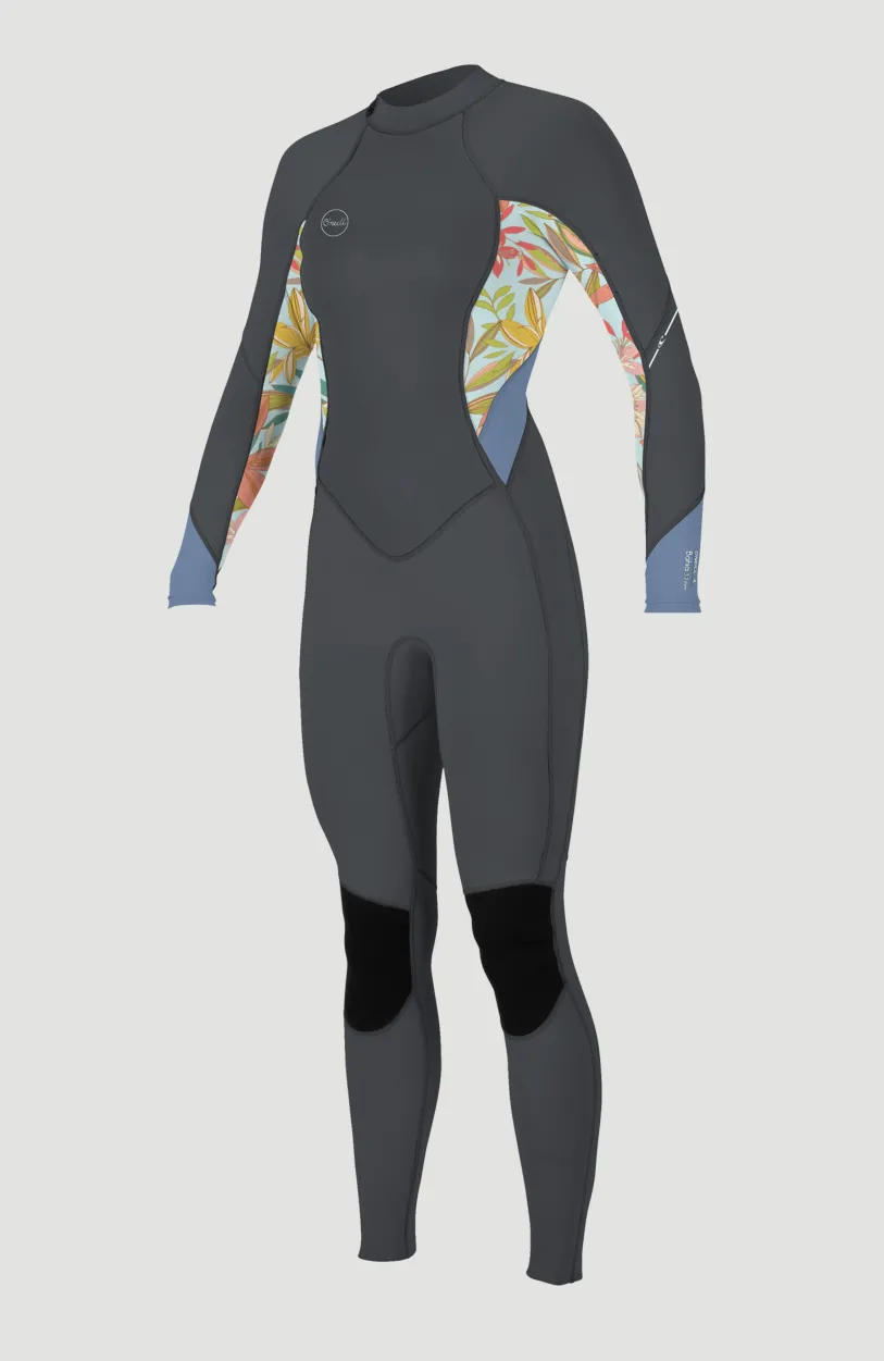 Outlet O’Neill Bahia 3/2 Back Zip Full Womens | GRAPHITE/DAHLIA/INFINTY