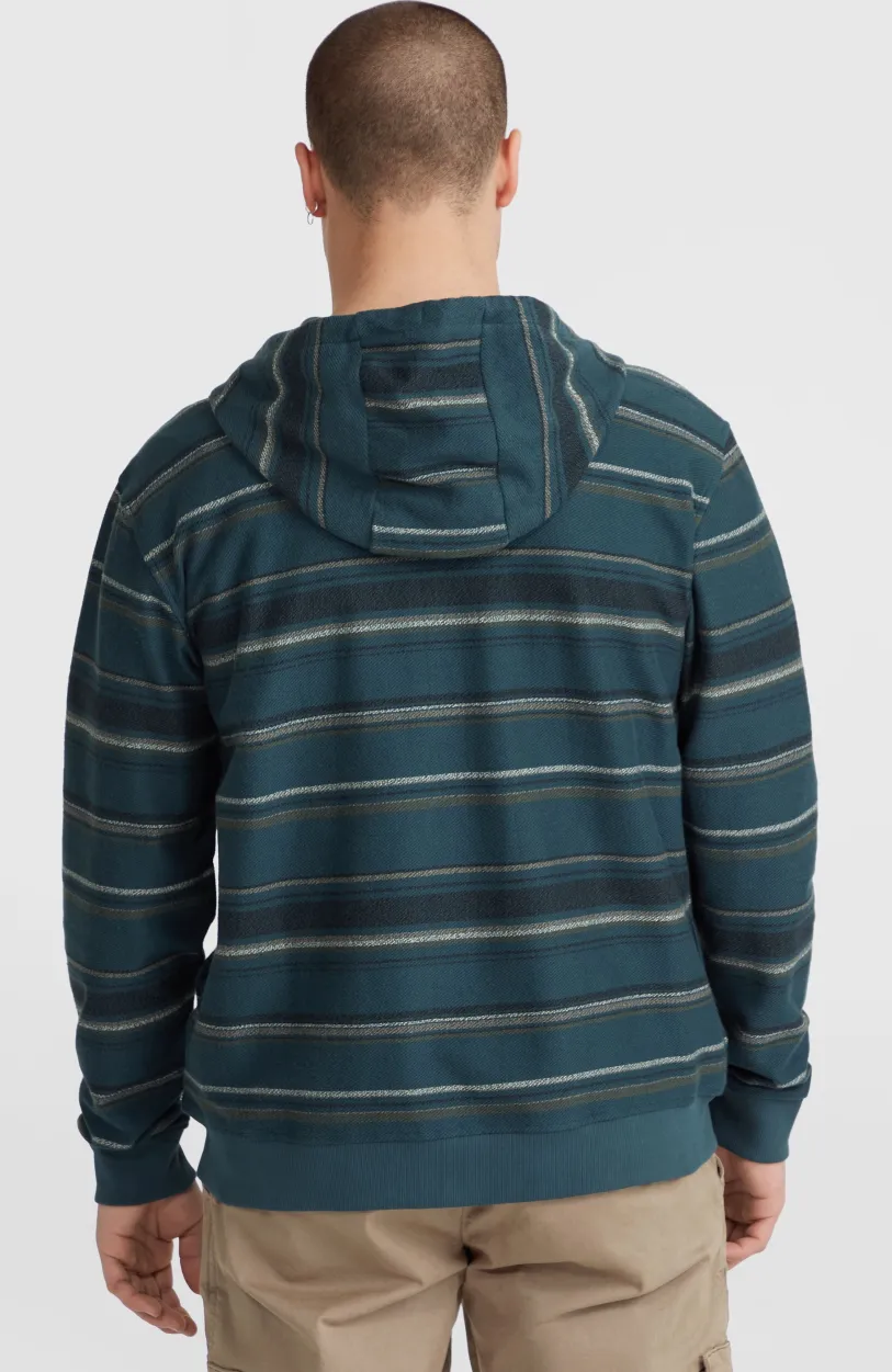 Best O’Neill Bavaro Capuchonvest Met Volledige Rits | Blue Ikat Stripe