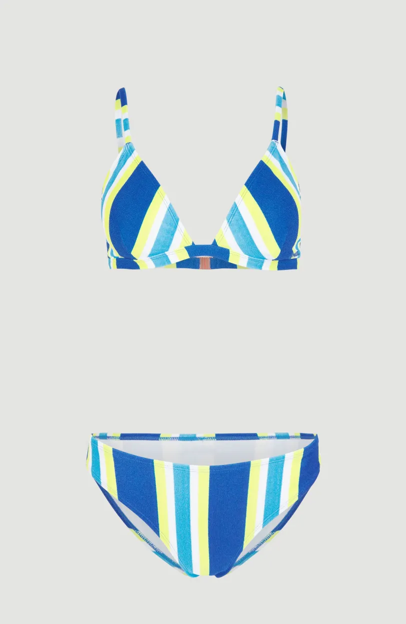 New O’Neill Bikini Alia - Cruz Triangle | Blue Towel Stripe