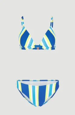 New O’Neill Bikini Alia - Cruz Triangle | Blue Towel Stripe