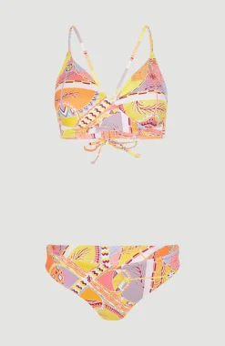 Sale O’Neill Bikini Baay - Maoi Bralette | Yellow Scarf Print
