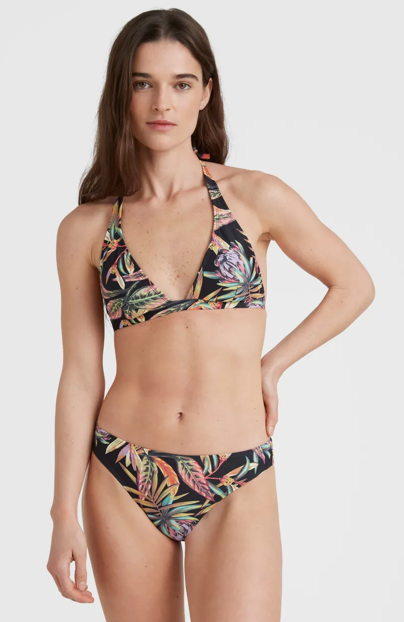 O’Neill Bikini Marga - Rita Halter | Black Tropical Flower