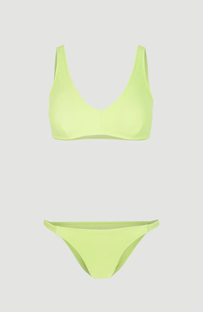 New O’Neill Bikini Terry Lucia Longline Triangle | Sunny Lime