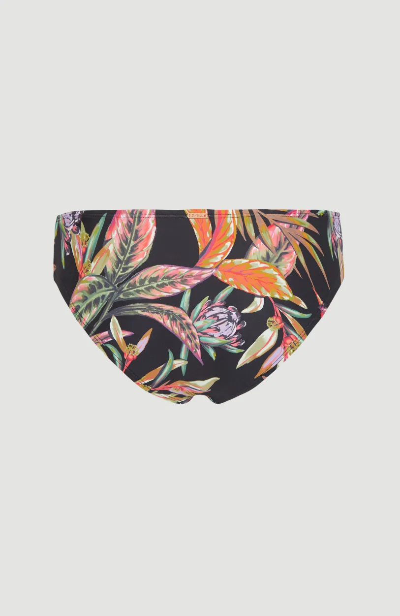New O’Neill Bikinibroekje Cruz | Black Tropical Flower