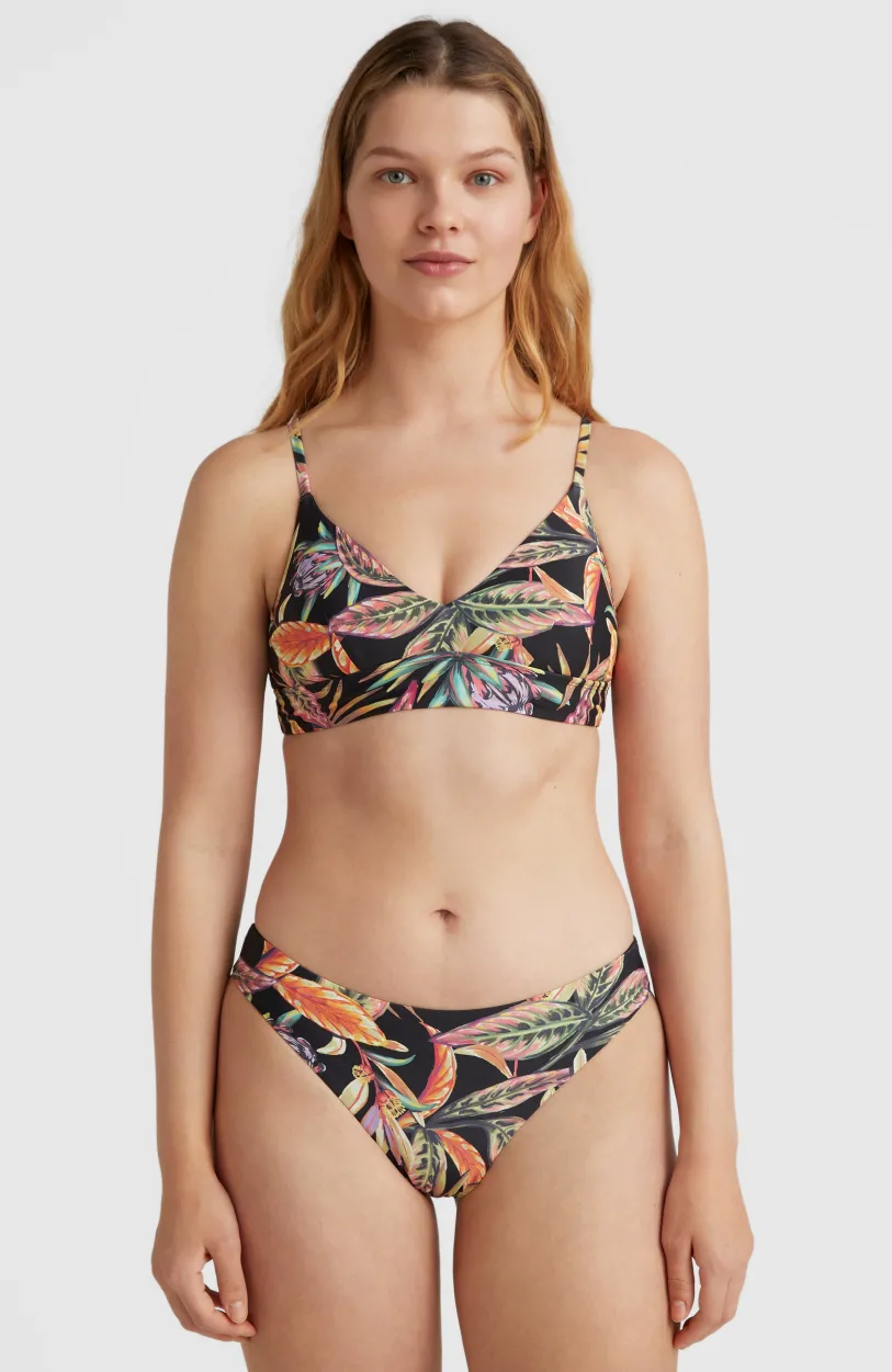 O’Neill Bikinibroekje Maoi | Black Tropical Flower