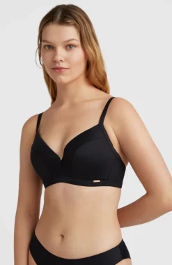 Clearance O’Neill Bikinitop Panama Mould Wire Bra | Black Out