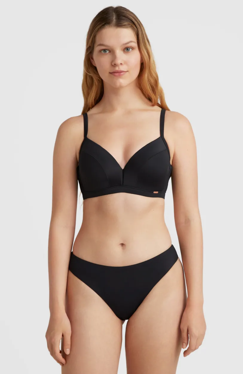 Clearance O’Neill Bikinitop Panama Mould Wire Bra | Black Out