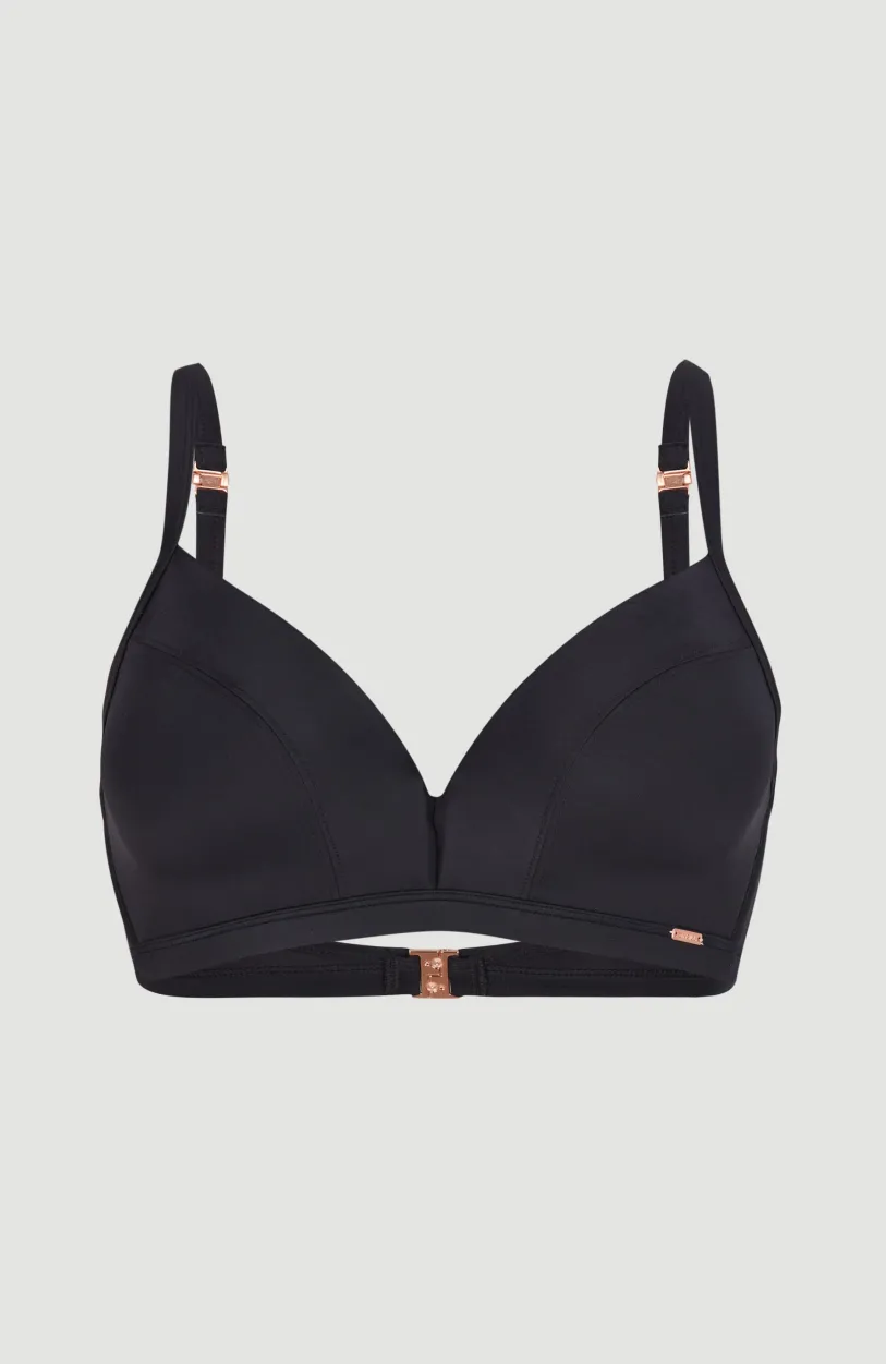 Clearance O’Neill Bikinitop Panama Mould Wire Bra | Black Out