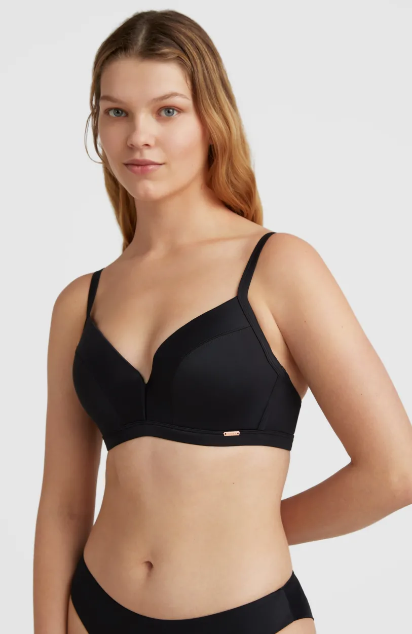 Clearance O’Neill Bikinitop Panama Mould Wire Bra | Black Out