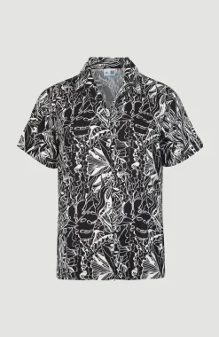 Online O’Neill Blouse Ocean Mission | White . Black Comic Seaweed