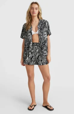Online O’Neill Blouse Ocean Mission | White . Black Comic Seaweed