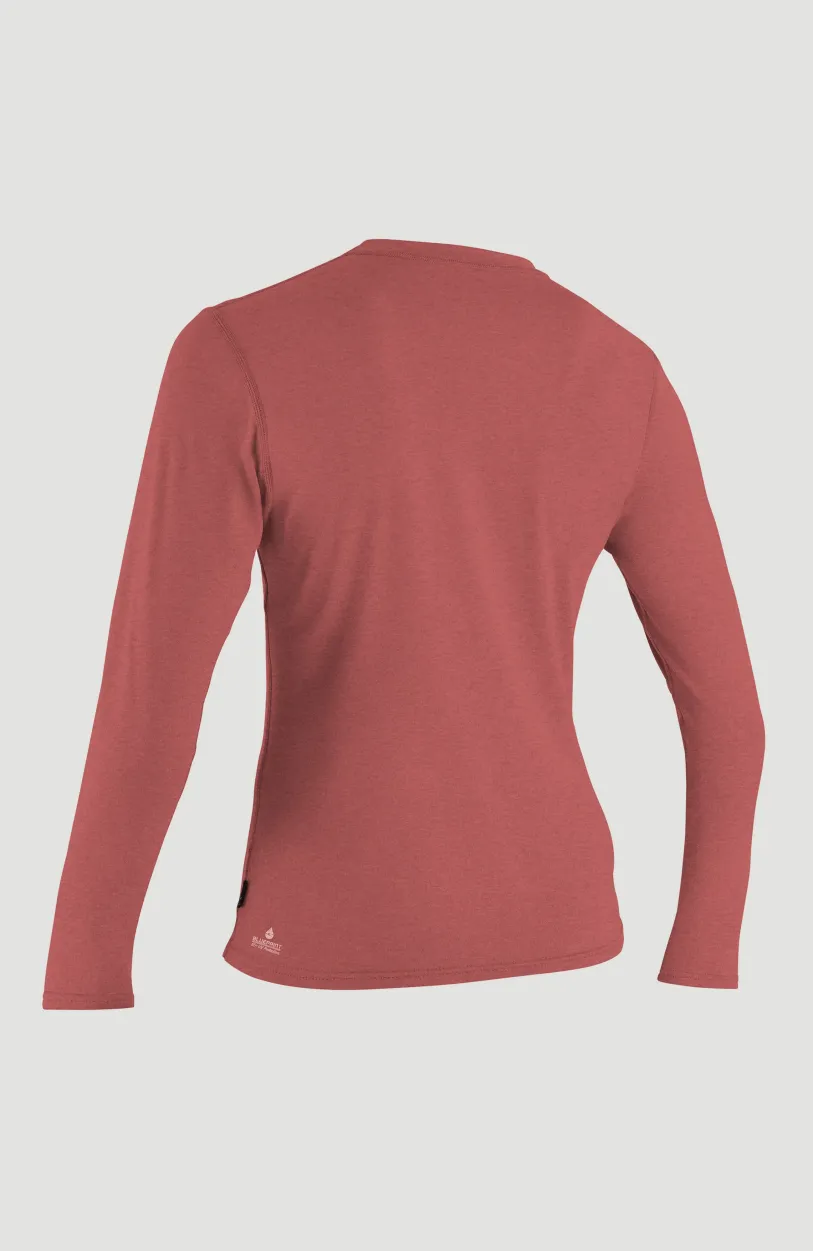 Discount O’Neill Blueprint L/S Sun Shirt Womens | TEA ROSE