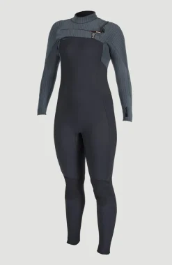 O’Neill Blueprint 4/3mm Chest Zip Full Wetsuit | BLACK/SHADE