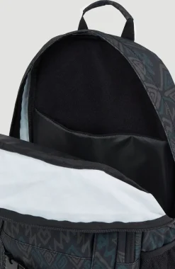 Sale O’Neill Boarder Rugtas | Black Retro Ikat