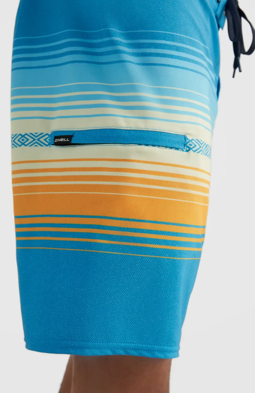 New O’Neill Boardshort Heat Stripe Line 19'' | Princess Blue