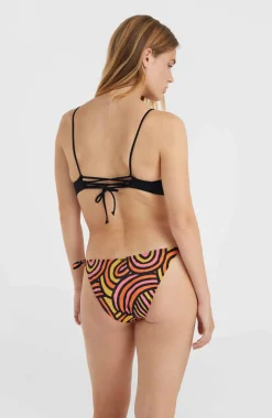 Clearance O’Neill Bondey Bikinibroekje | Orange Rainbow Stripe
