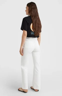 New O’Neill Broek Dive Twill Met Hoge Taille | Snow White