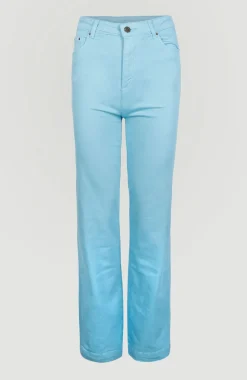 Online O’Neill Broek Dive Twill Met Hoge Taille | Blue Topaz