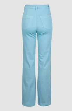 Online O’Neill Broek Dive Twill Met Hoge Taille | Blue Topaz