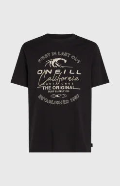 New O’Neill Cali Wave T-shirt | Black Out