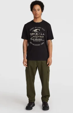 New O’Neill Cali Wave T-shirt | Black Out