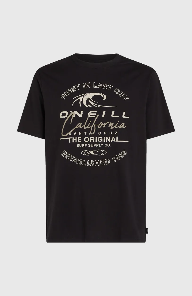 New O’Neill Cali Wave T-shirt | Black Out