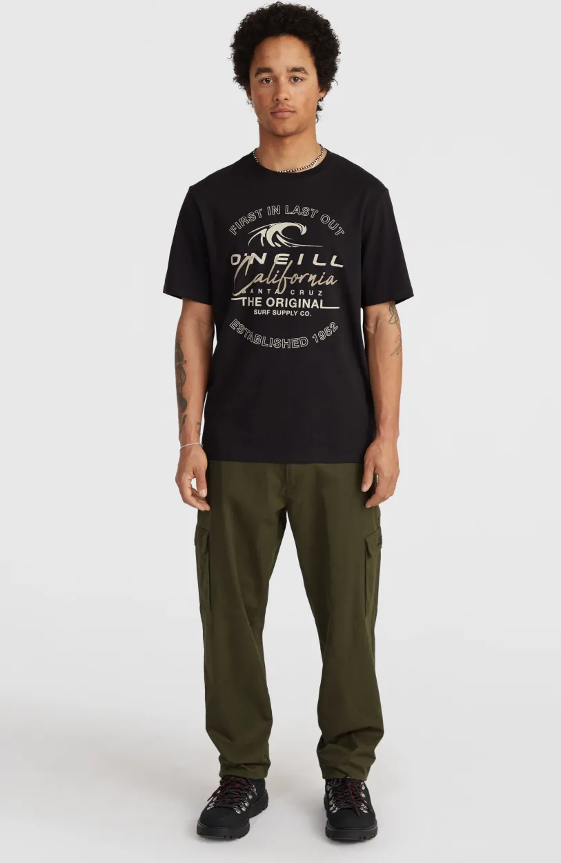 New O’Neill Cali Wave T-shirt | Black Out